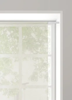 Hot Bouchara VITRAGE RAYURES HORIZONTALES EN RELIEF 90 X 160CM ECRU