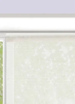 Discount Bouchara VITRAGE RAYURES HORIZONTALES EN RELIEF 90 X 160CM BLANC