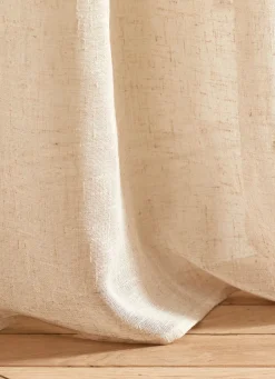 Hot Bouchara VOILAGE ÉTAMINE EFFET LIN FLAMMÉ BEIGE