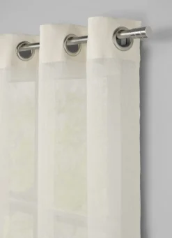 Online Bouchara VOILAGE UNI EN LIN NATUREL